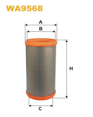 WIX FILTERS oro filtras WA9568